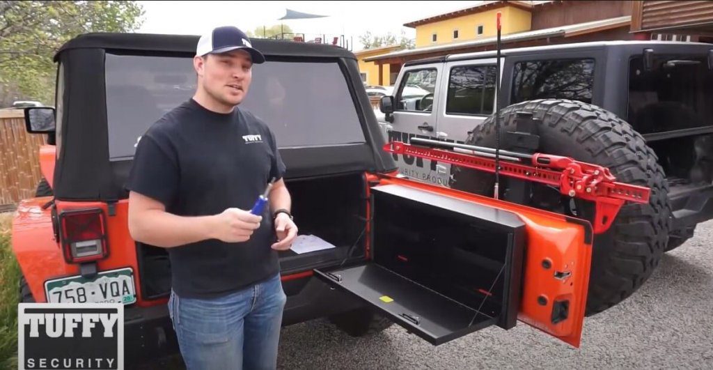 Installation: Jeep Tailgate Lockbox - Tuffy Security Products