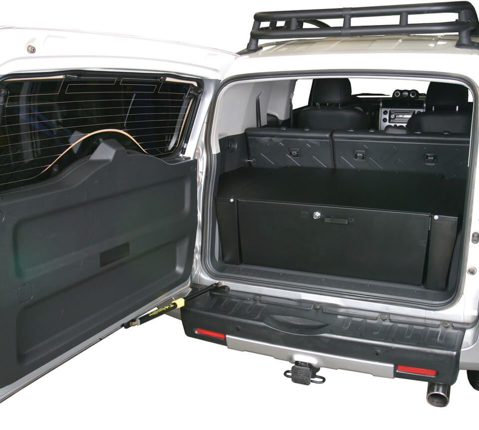 fj cruiser rear storage solutions