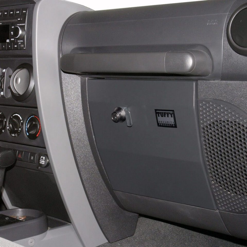 Jeep Security Locking Glove Box Jeep 20072018 Wrangler JK Tuffy