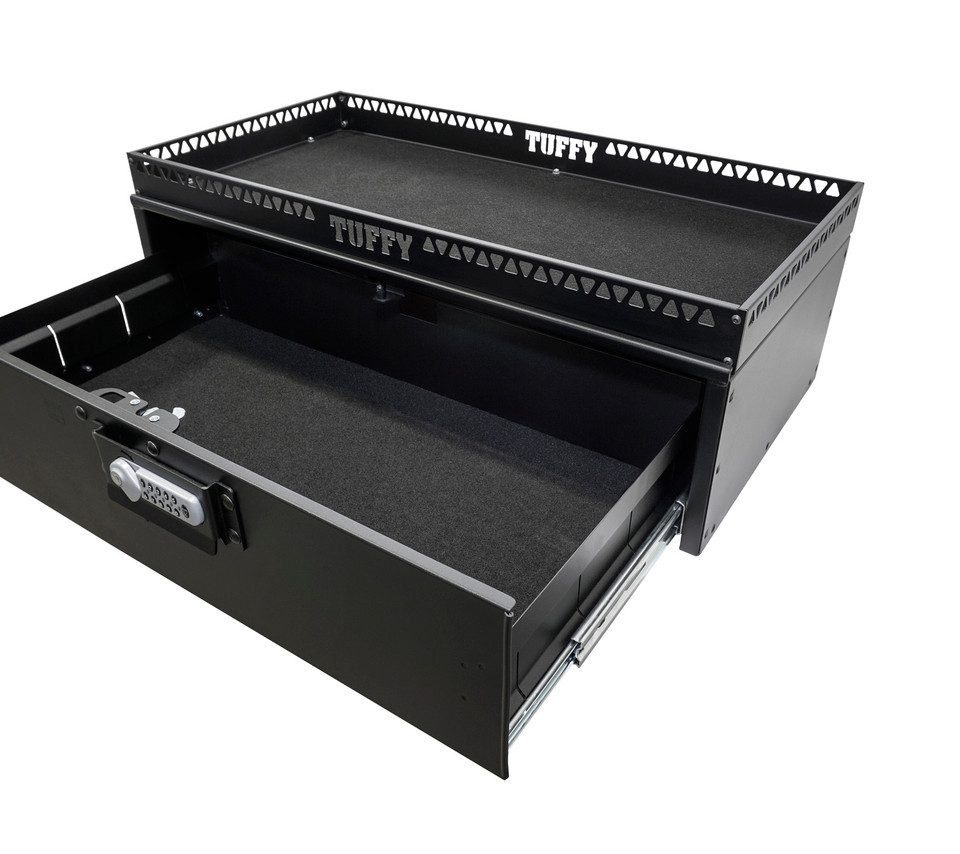 MidSize SUV Cargo Area Security Drawer w/ Shelf Universal Tuffy