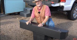 Tuffy under truck lockable steel seat storage, will it help me get organized? How much will it hold?