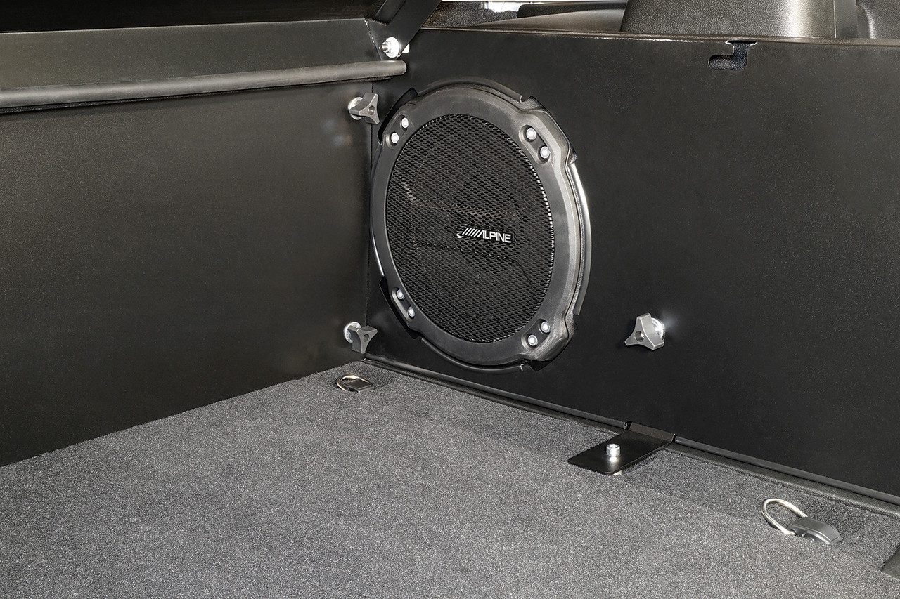 Jeep Wrangler JL Deluxe Security Enclosure (w/ Subwoofer)