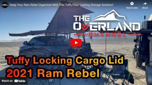 Keep Your Ram Rebel Organized With This Tuffy Floor Locking Storage Solution!