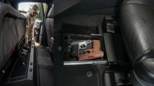 Under-Seat Gun Safe: Hidden, Welded-Steel Storage for Your Truck
